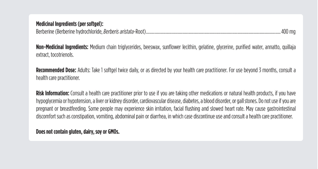 Designs For Health - Berberine-Evail