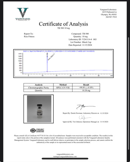 PHX Labs - TB-500 10mg Kit (10 Vials)