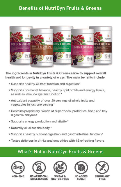 NutriDyn Fruits & Greens - Chocolate Peppermint