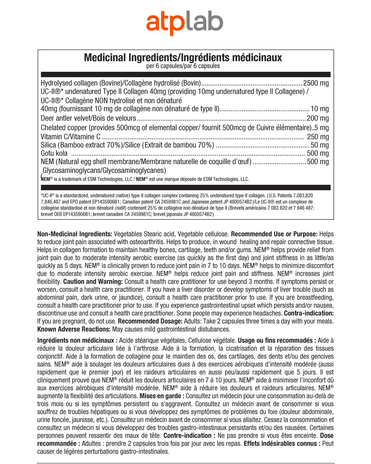 ATP Lab - Syner Collagen