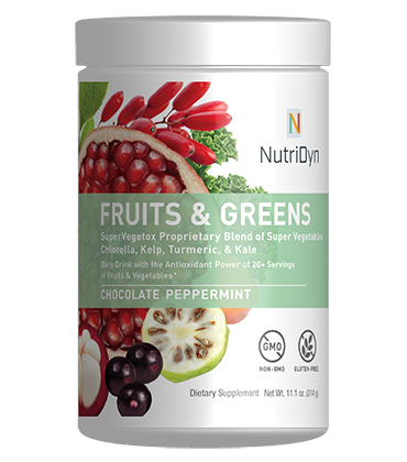 NutriDyn Fruits & Greens - Chocolate Peppermint