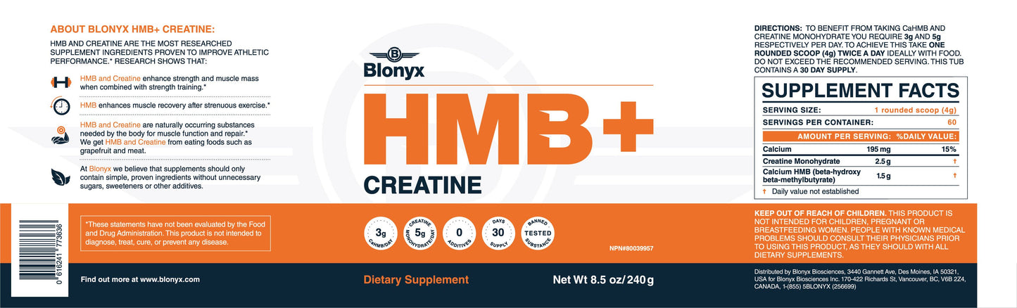 Blonyx - HMB+ Creatine